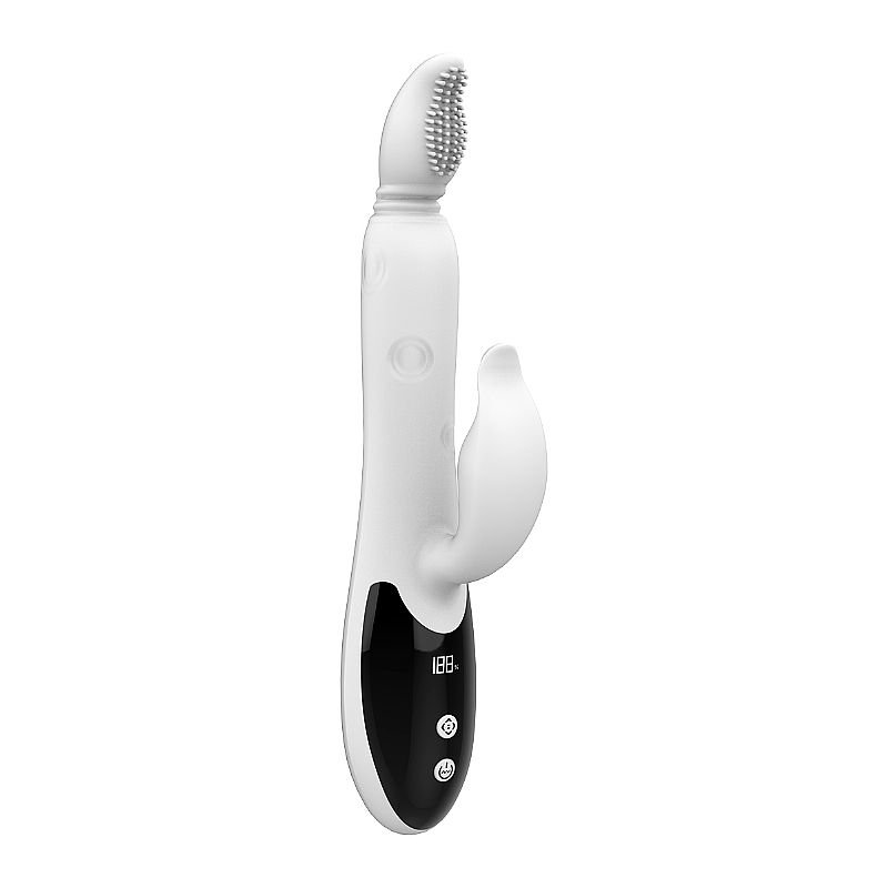 Vibrador de Ponto G e Clitóris com Dedilhar / Vem cá e tapping
