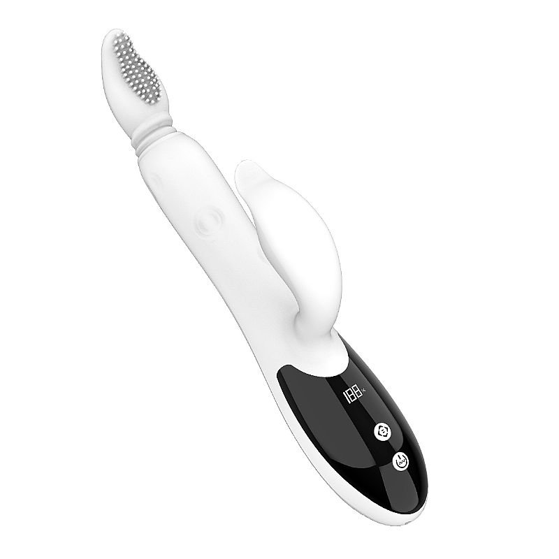 Vibrador de Ponto G e Clitóris com Dedilhar / Vem cá e tapping