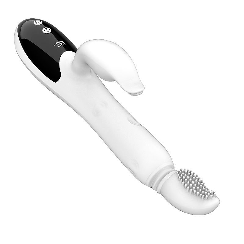 Vibrador de Ponto G e Clitóris com Dedilhar / Vem cá e tapping