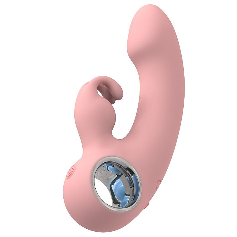 Vibrador de Ponto G e Clitóris com Dedilhar / Vem Cá - Preto