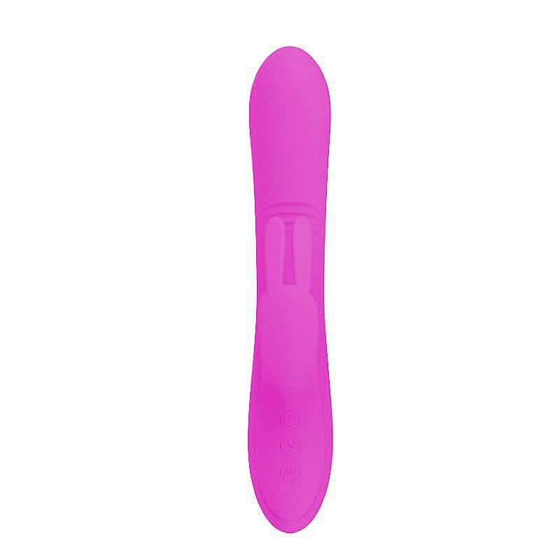 Vibrador de Ponto G e Clitóris com Dedilhar / Vem cá - Recarregável - Dylan - Pretty Love