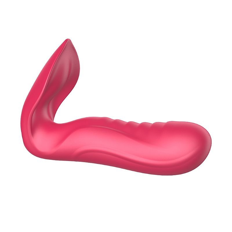 Vibrador de Ponto G e Clitóris com Impulso + Controle Remoto - Pink