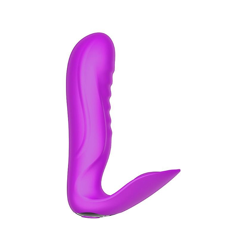 Vibrador de Ponto G e Clitóris com Impulso + Controle Remoto - Pink