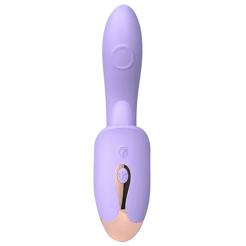 Vibrador de Ponto G e clitóris com Língua e Dedilhar / Tapping - Viola - S-Hande - Roxo