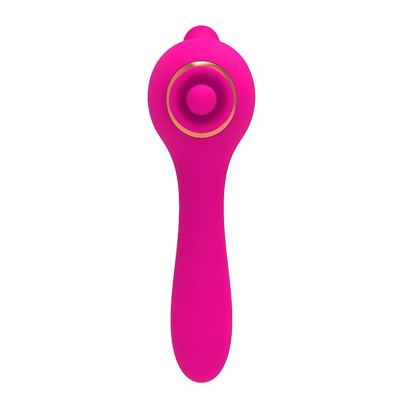 Vibrador de Ponto G e Clitóris com Língua - Will - ALWUP - Pink