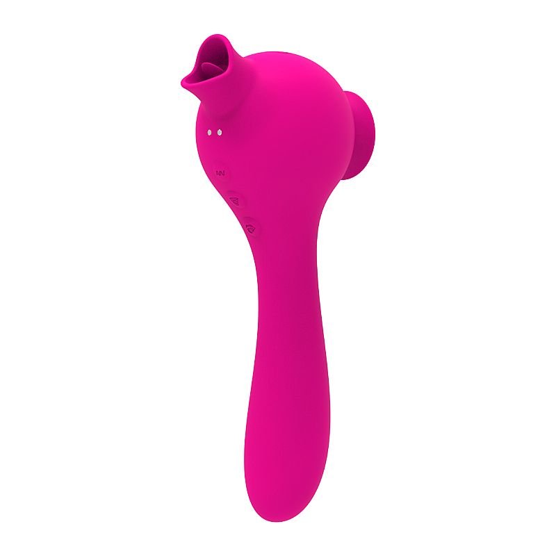 Vibrador de Ponto G e Clitóris com Língua - Will - ALWUP - Roxo