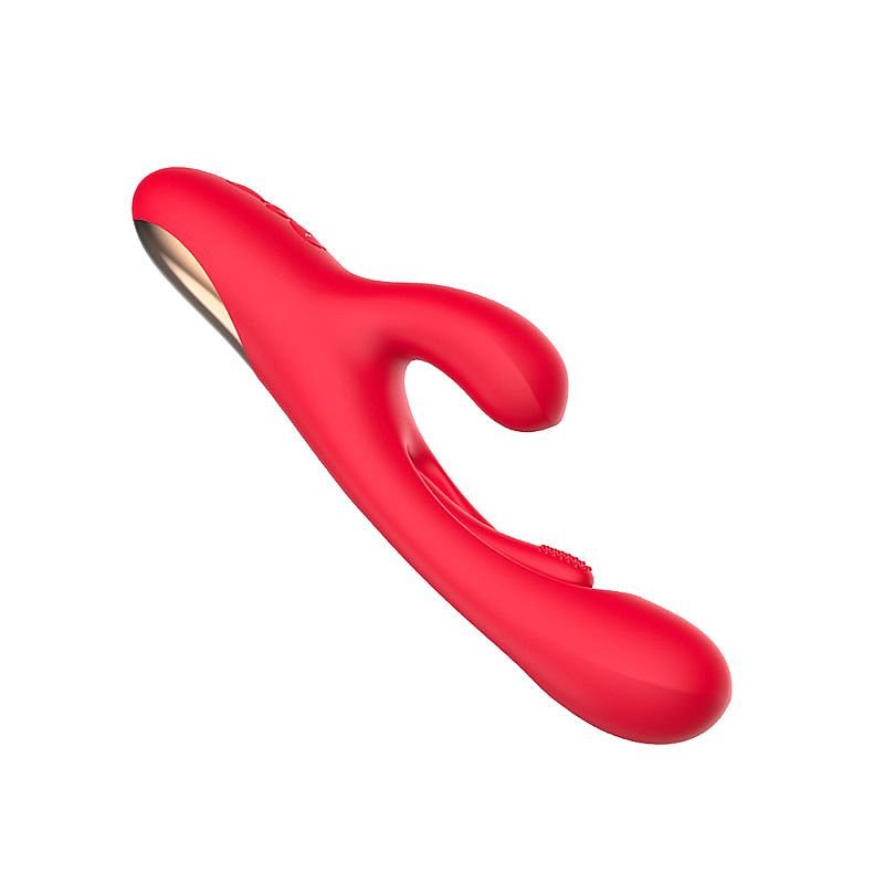 Vibrador de Ponto G e Clitóris com Movimento Slap - Rosa