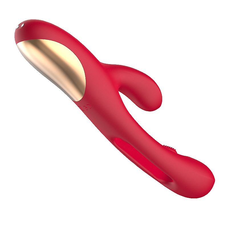 Vibrador de Ponto G e Clitóris com Movimento Slap - Rosa