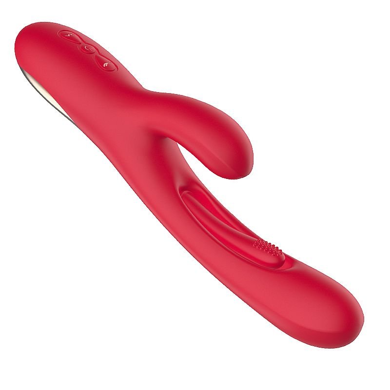 Vibrador de Ponto G e Clitóris com Movimento Slap - Rosa