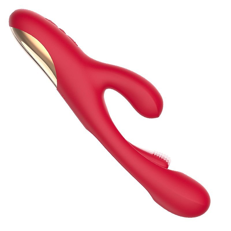 Vibrador de Ponto G e Clitóris com Movimento Slap - Rosa