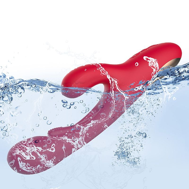 Vibrador de Ponto G e Clitóris com Movimento Slap - Rosa