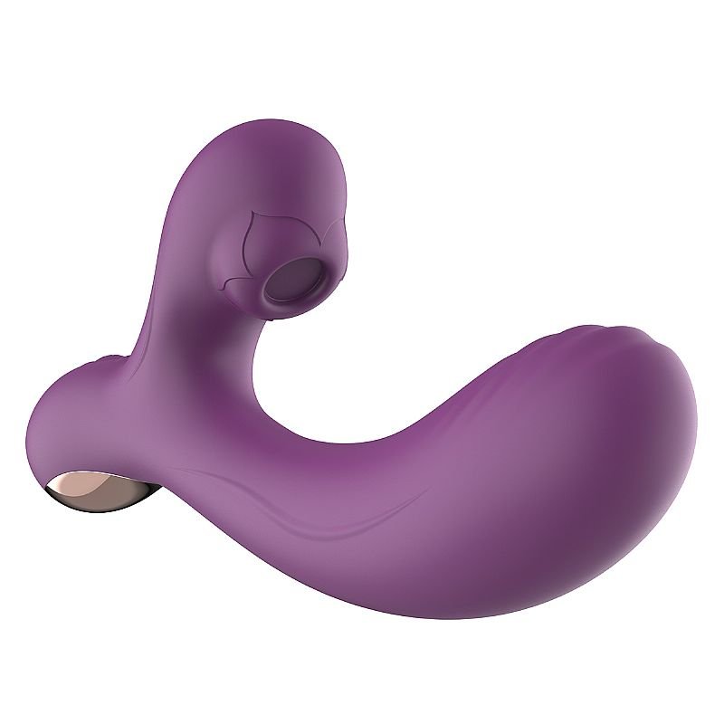 Vibrador de Ponto G e clitóris com Pulsação