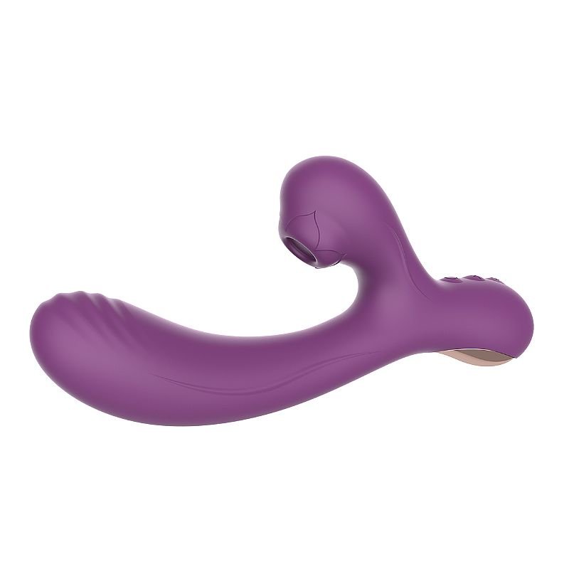 Vibrador de Ponto G e clitóris com Pulsação