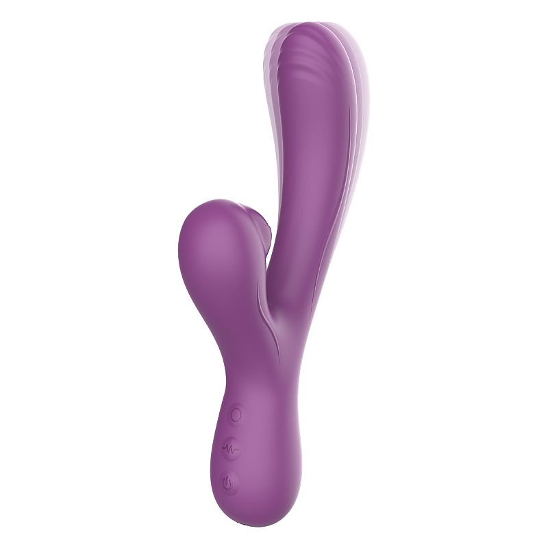 Vibrador de Ponto G e clitóris com Pulsação