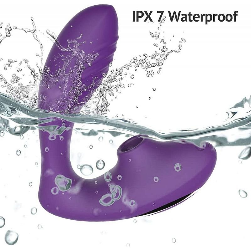 Vibrador de Ponto G e Clitóris com Pulsação - Carlota
