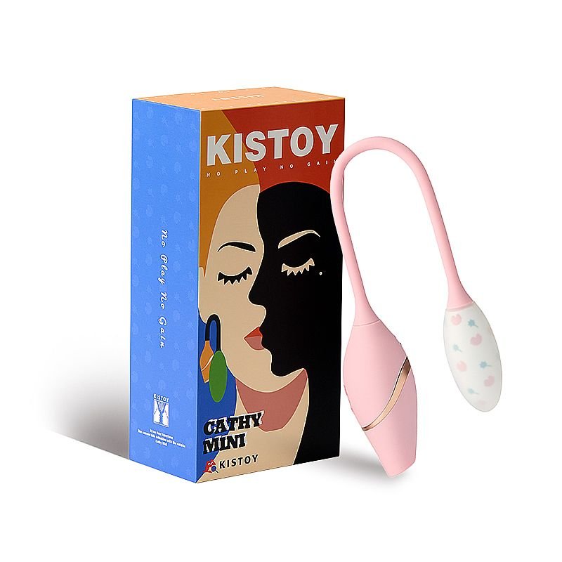 Vibrador de Ponto G e Clitóris com Pulsação - Cathy Mini - kistoy