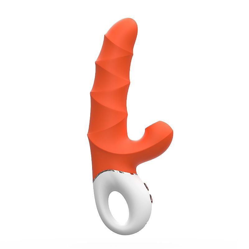 Vibrador de Ponto G e clitóris com Pulsação - Chili - S-Hande - Azul Tiffany