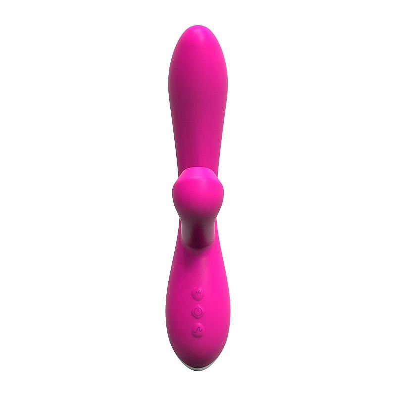 Vibrador de Ponto G e Clitóris com Pulsação e Dedilhar - ALWUP - Hither - Pink