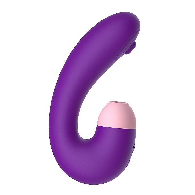 Vibrador de Ponto G e Clitóris com Pulsação e Dedilhar / Tapping - DIKA-B - Nv Toys