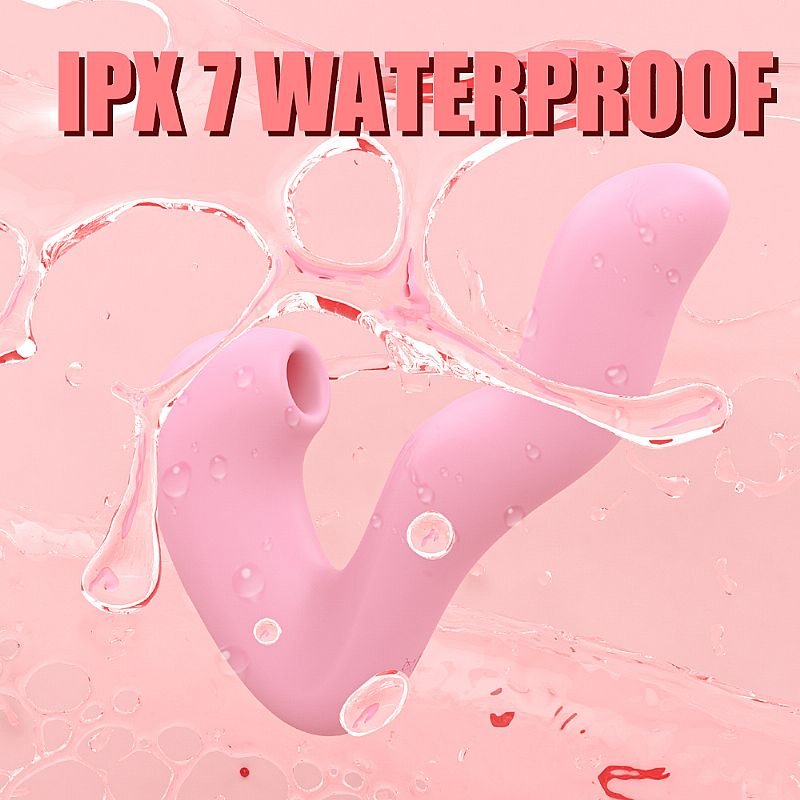 Vibrador de Ponto G e Clitóris com Pulsação e Dedilhar / Tapping no Meio - Magic Finger - S-Hande
