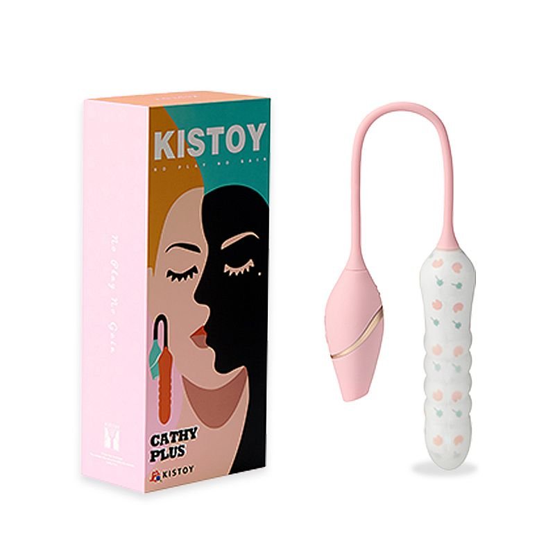 Vibrador de Ponto G e Clitóris com Pulsação e Impulso - Cathy Plus - Kistoy