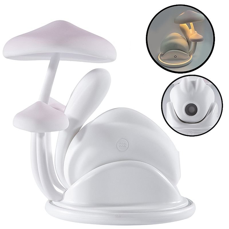 Vibrador de Ponto G e clitóris com Pulsação - Floresta ao Luar Luminária
