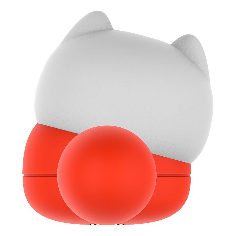 Vibrador de Ponto G e clitóris com pulsação - Gatinho