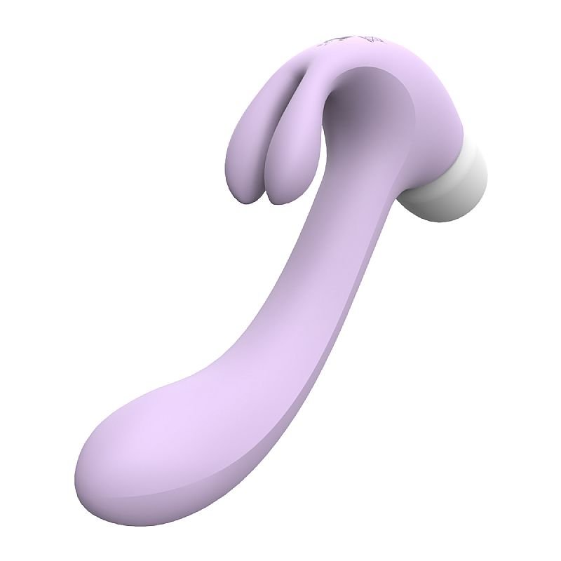Vibrador de Ponto G e clitóris com pulsação - Martelo - Hammer Rabbit - S-Hande - Azul Tiffany