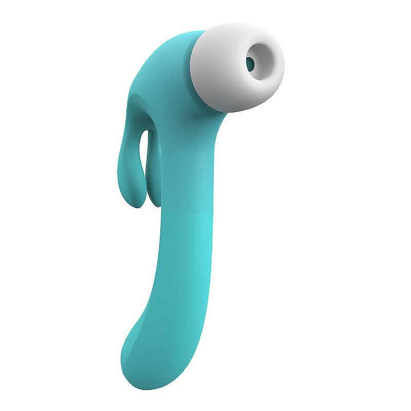 Vibrador de Ponto G e clitóris com pulsação - Martelo - Hammer Rabbit - S-Hande - Lilás