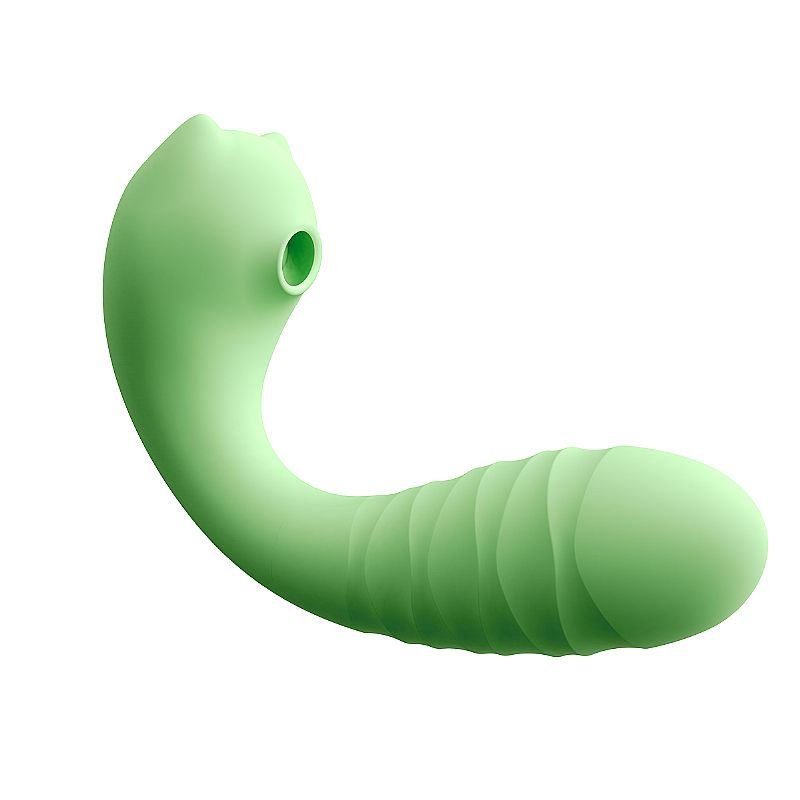 Vibrador de Ponto G e Clitóris com Pulsação - Molly - À Longa distância - APP - Rosa