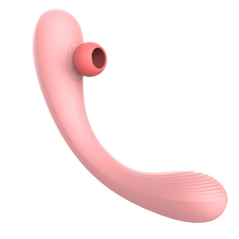 Vibrador de Ponto G e clitóris com pulsação - Recarregável - Mermaids Dream - S-Hande - Rosa