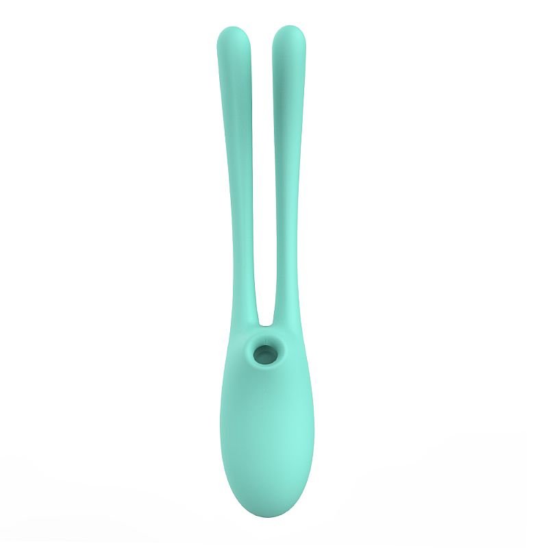 Vibrador de Ponto G e Clitóris com Pulsação - S-Hande - Verde