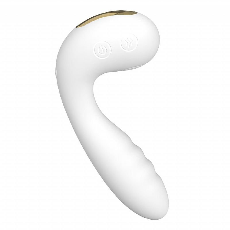 Vibrador de Ponto G e clitóris com Pulsação / Tapping - Kitty - S-Hande - Lilás