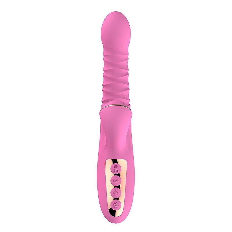 Vibrador de Ponto G e Clitóris com Pulsação - Turbo - Dibe
