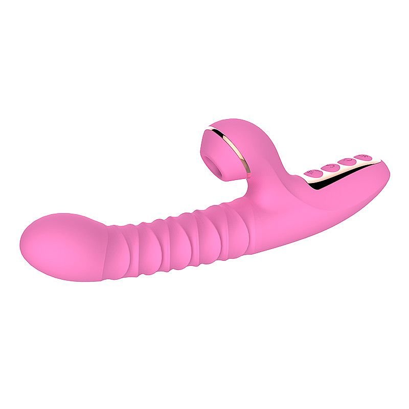 Vibrador de Ponto G e Clitóris com Pulsação - Turbo - Dibe