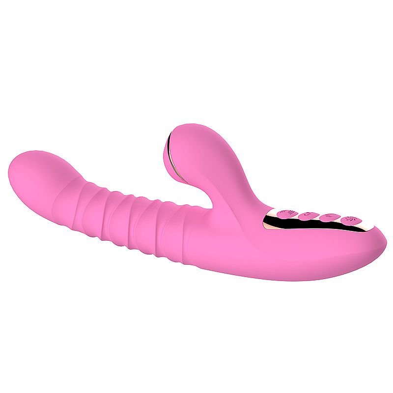 Vibrador de Ponto G e Clitóris com Pulsação - Turbo - Dibe