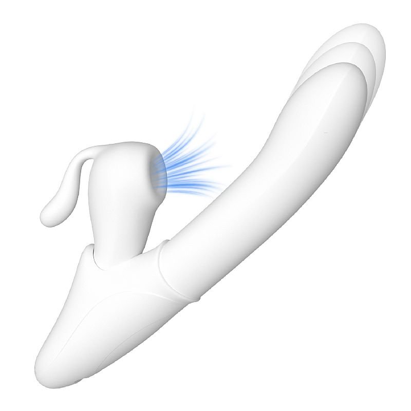 Vibrador de ponto G e clitóris com Pulsação / Vai e vem - 2 em 1 - Rady