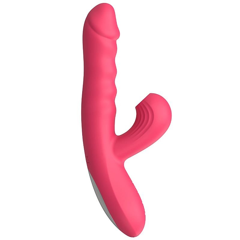 Vibrador de Ponto G e clitóris com Pulsação / Vai e vem