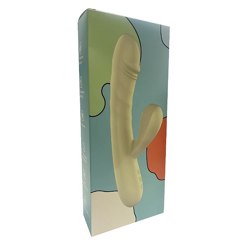 Vibrador de ponto G e clitóris com Pulsação - Vai e vem / Aquecimento