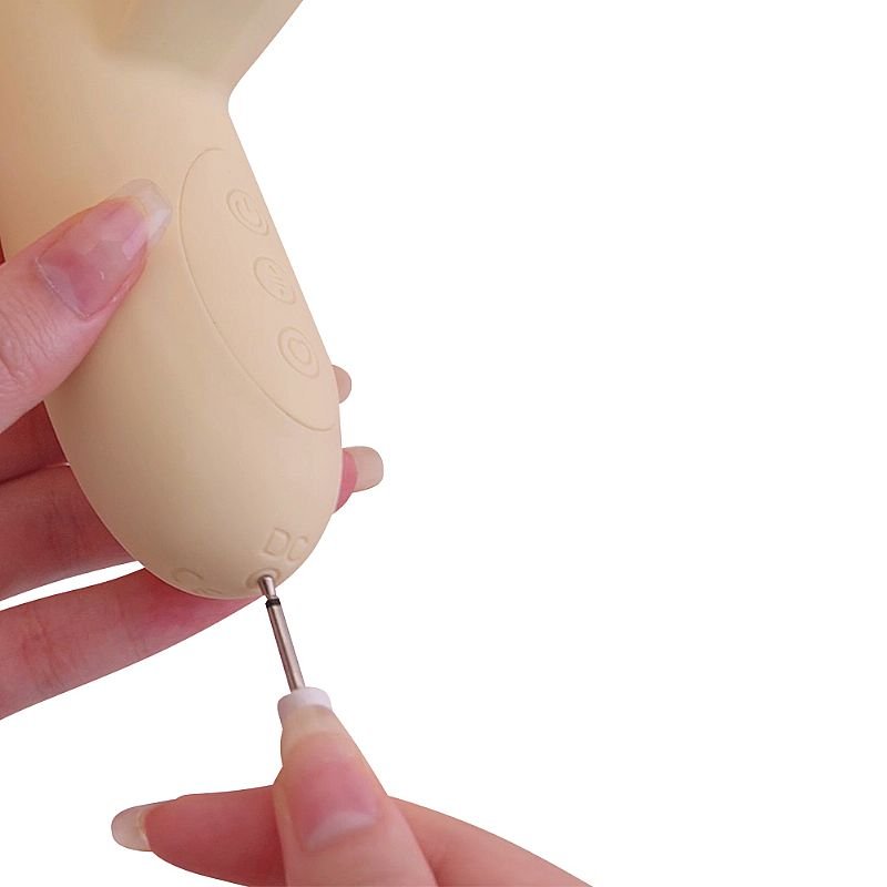 Vibrador de ponto G e clitóris com Pulsação - Vai e vem / Aquecimento