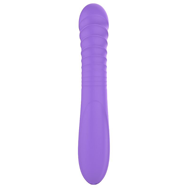 Vibrador de ponto G e clitóris com Pulsação - Vai e vem com Rotação 360° / Aquecimento