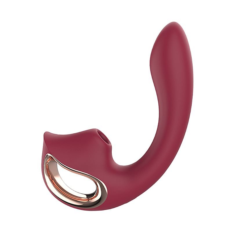 Vibrador de Ponto G e Clitóris com Pulsações - Selene - S-Hande - Roxo