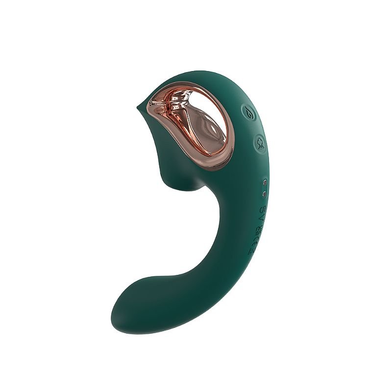 Vibrador de Ponto G e Clitóris com Pulsações - Selene - S-Hande - Vinho