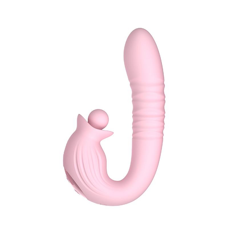 Vibrador de Ponto G e clitóris com Rotação e Vai e vem - Tiffany - SI WINYI