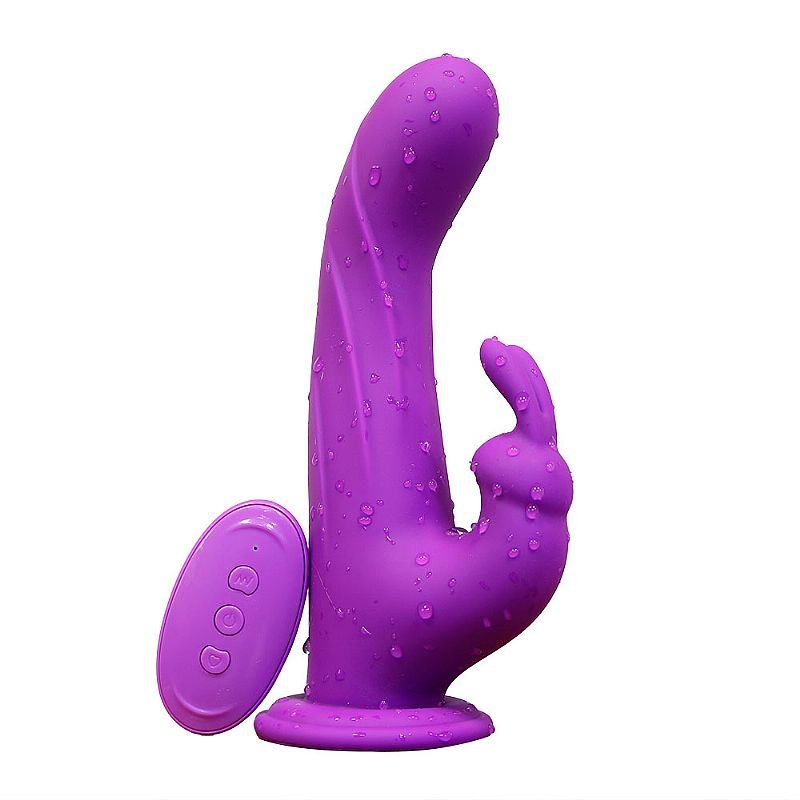 Vibrador de ponto G e clitóris com Rotativo 02 - RCT