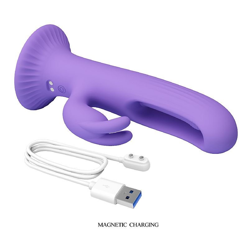 Vibrador de Ponto G e Clitóris com Slap - Killmoulis - Pretty Love