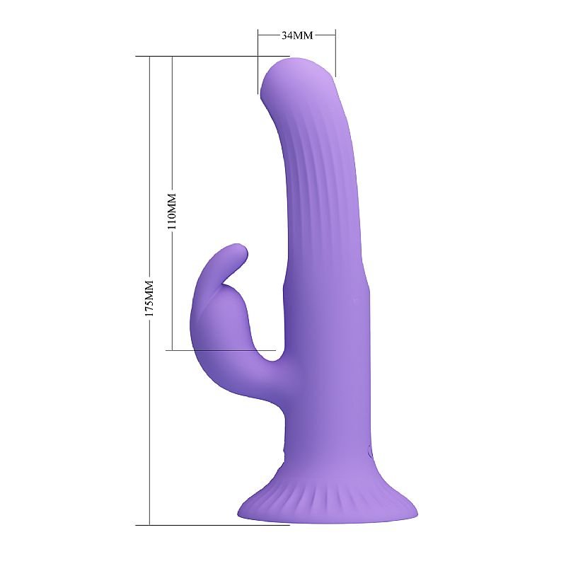 Vibrador de Ponto G e Clitóris com Slap - Killmoulis - Pretty Love