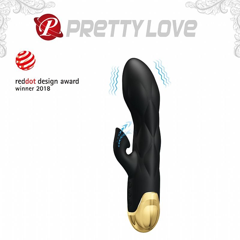 Vibrador de Ponto G e Clitóris com Sucção Recarregável - Liberators - Pretty Love