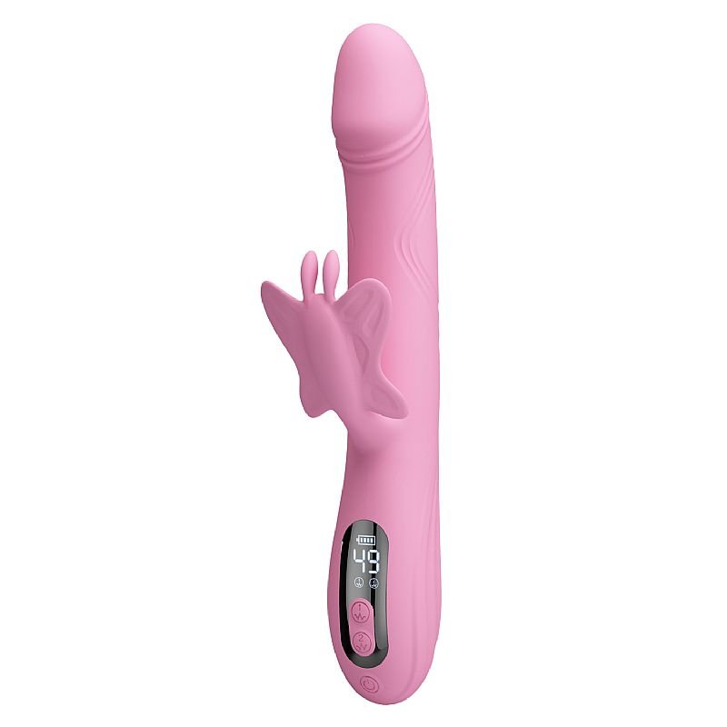 Vibrador de Ponto G e Clitóris com Tapping - Bella - Pretty Love