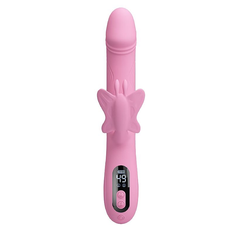 Vibrador de Ponto G e Clitóris com Tapping - Bella - Pretty Love
